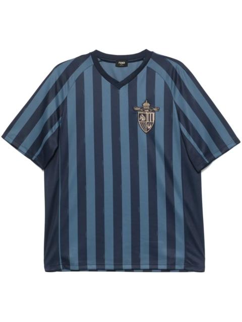 FENDI Fendi Men Pequin Fabric Fendi Club T-Shirt