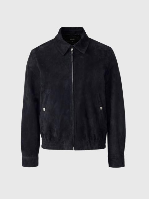 MACKAGE GIOVANNI-SU Suede Bomber Jacket