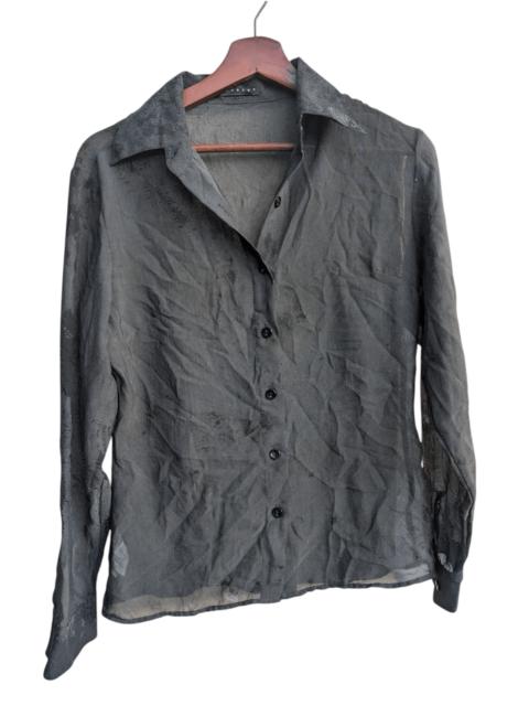 Other Designers Sisley Snake Skin Button Shirt