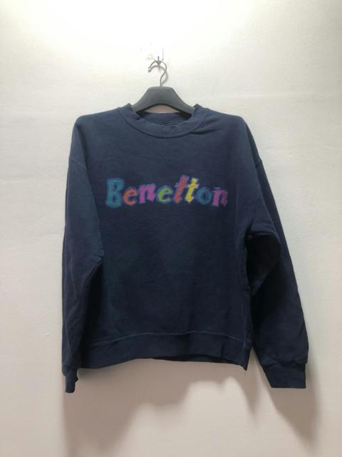 Other Designers United Colors Of Benetton - Vintage BENETTON Sweatshirt Italy Made Rainbow