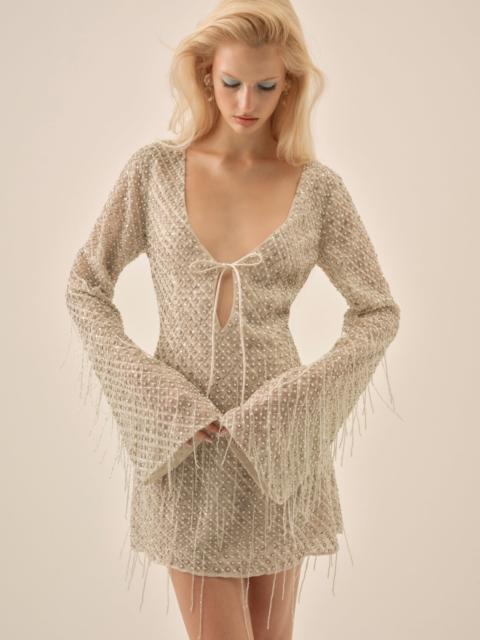 For Love & Lemons Twinkle Sequin Mini Dress