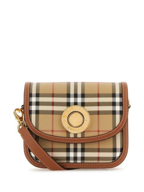 Burberry Burberry Women Printed Canvas Small Elizabeth Shoulder Bag