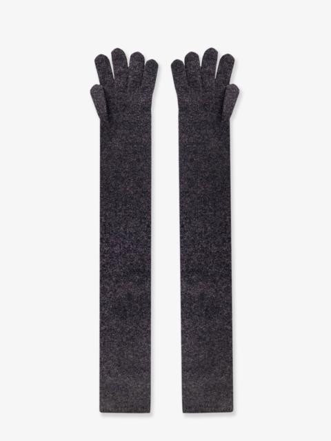 Max Mara Max Mara Woman Max Mara Woman Grey Gloves