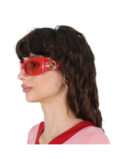 GUCCI Gucci Red Wrap Ladies Sunglasses GG1412S 004 62