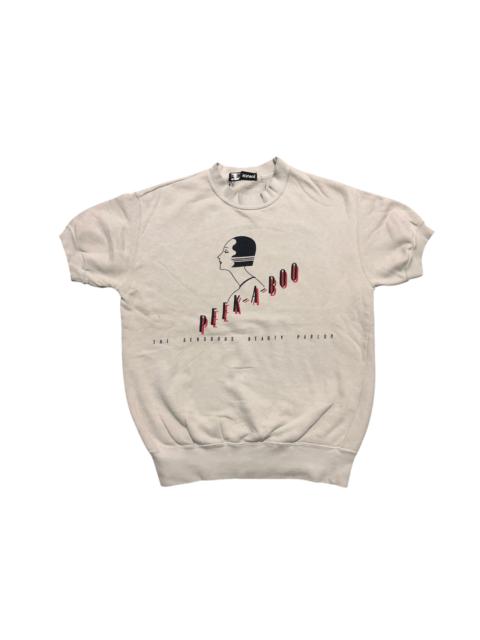 Other Designers Designer - 💥Vintage 80s Kansai Eye Peekaboo Short Sleeve Sweatshirt