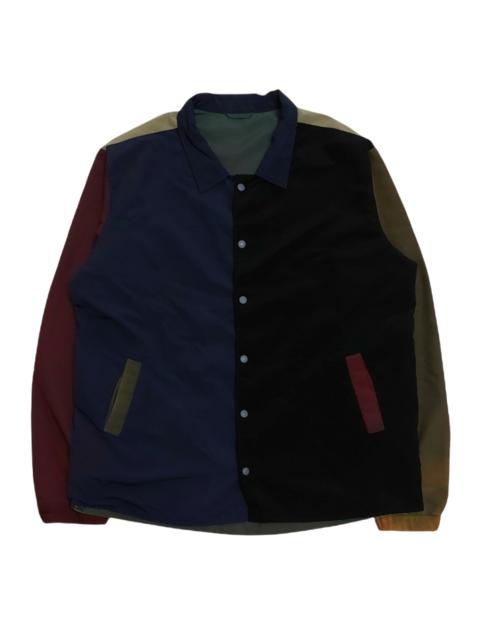Other Designers RARE! GYM MASTER COLOR BLOCK REVERSIBLE COACH JACKET