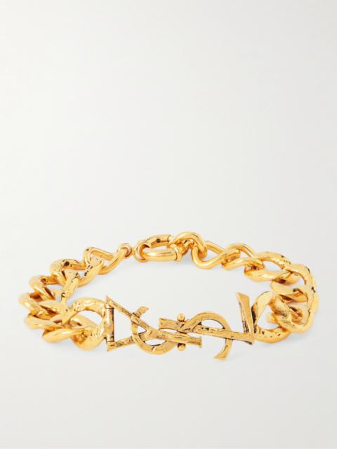 SAINT LAURENT Gold-tone Bracelet