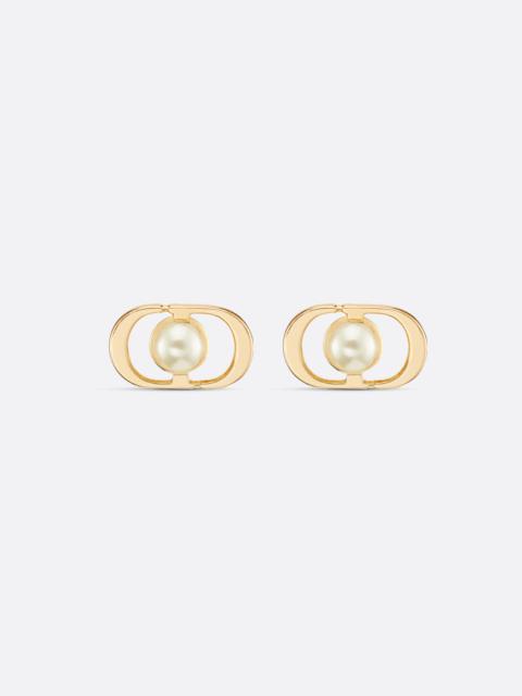 Dior Petit CD Jolie Mini Stud Earrings