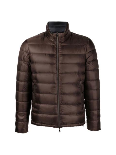Herno reversible zip-up padded jacket