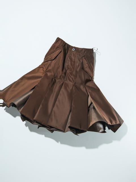 sacai Nylon Twill Skirt
