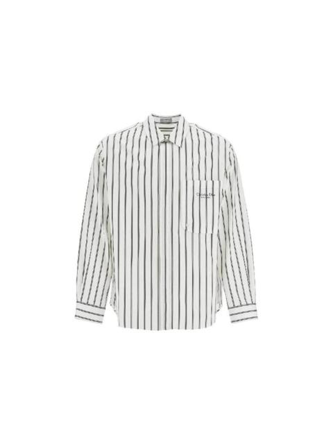 Dior Cotton Striped Shirt Men