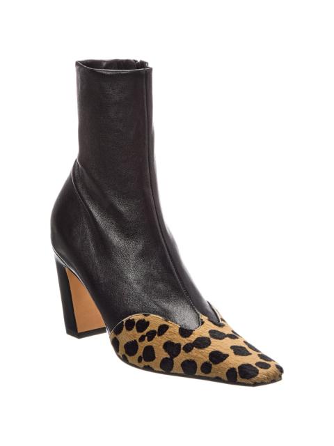 KHAITE KHAITE Nevada Leather & Haircalf Boot
