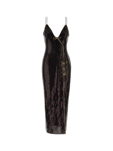 Alessandra Rich Alessandra Rich Women Embellished Stretch Silk Dress