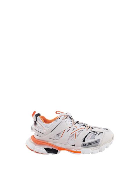 BALENCIAGA BALENCIAGA Track $1150 Women's White/Orange Sneakers New & A