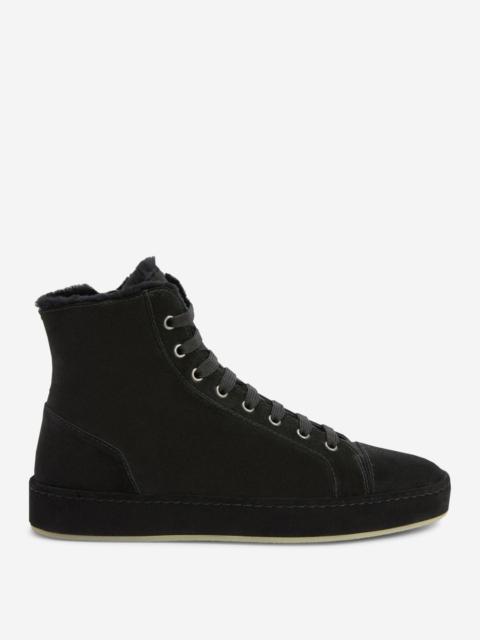 Giuseppe Zanotti MIDDLE VELOUR SNEAKERS