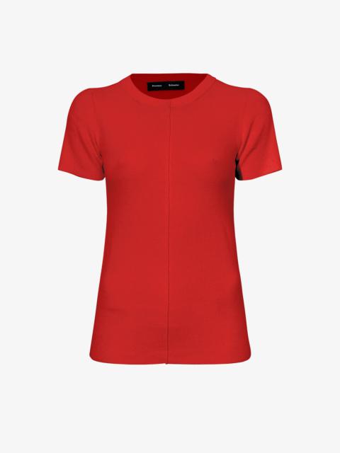 Proenza Schouler Sky Top in Matte Viscose Rib