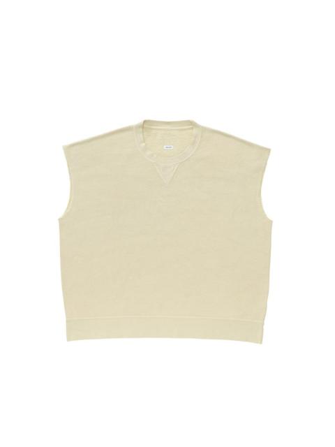 visvim MONDO SWEAT S/L DMGD YELLOW