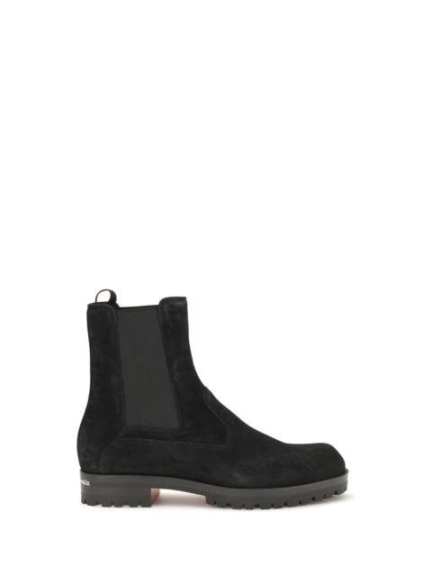 Christian Louboutin Christian Louboutin Men Cavernos Suede Chelsea Boots
