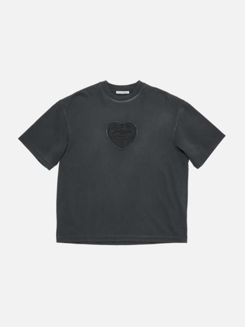 Acne Studios Logo t-shirt - Faded black