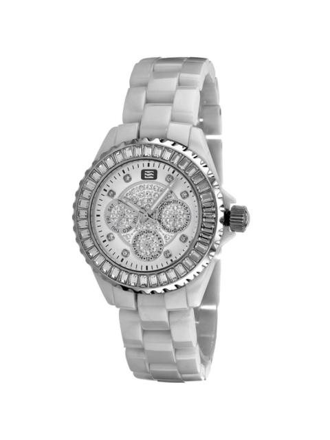 Other Designers Oceanaut - Oceanaut Ceramic Quartz White Dial Ladies Watch OC0213C
