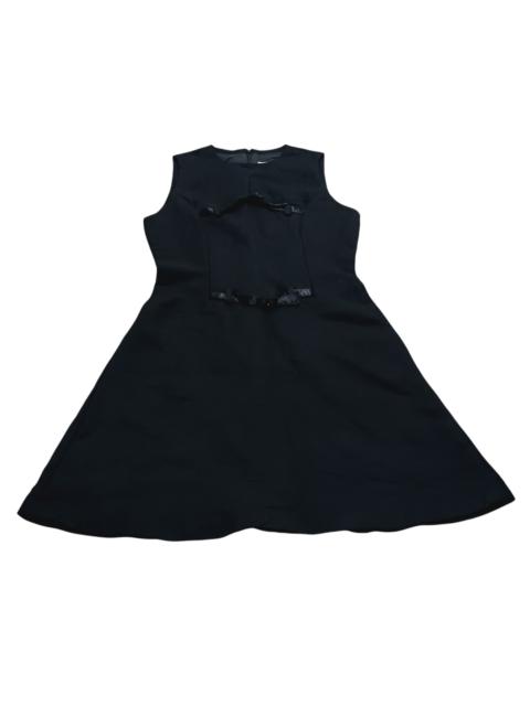 Other Designers VINTAGE I.S SUNAO KUWAHARA BLACK BONDAGE DRESS