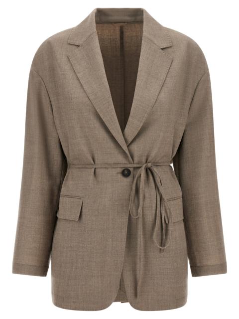 Brunello Cucinelli Brunello Cucinelli Women Fresh Wool Blazer