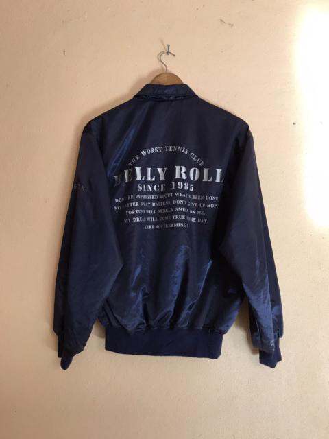 Other Designers Vintage - BELLY ROLL TENNIS CLUB SINCE 1985 LIKE BOMBER JACKET