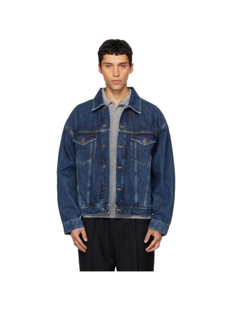 AGOLDE Navy Stefano Denim Jacket