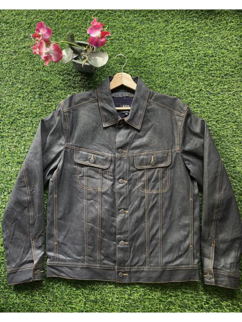 A.P.C. APC Wax Denim Jacket