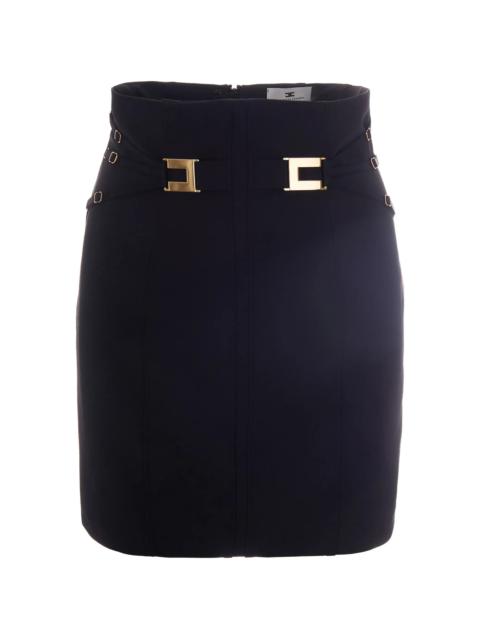 ELISABETTA FRANCHI Elisabetta Franchi Buckle-detail Skirt