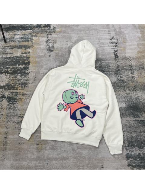 Stüssy STUSSY " DOLLIE " ZIP HOODIE STONE