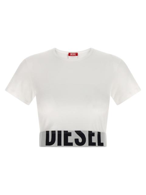 Diesel Diesel Women 'Uftee-Sport-Cropped' T-Shirt