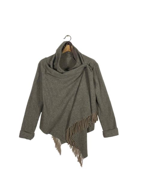 Patrizia Pepe Firenze Scarf Collar Cardigan