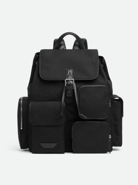 Bottega Veneta – Crossroad Multipocket Backpack – Black