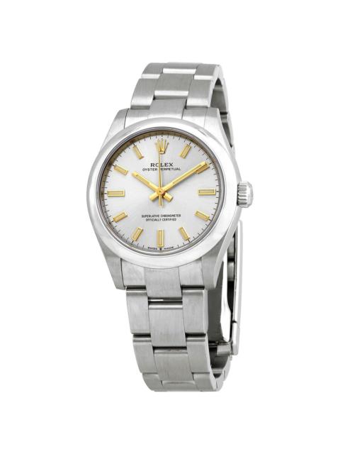 ROLEX Rolex Oyster Perpetual 31 Automatic Chronometer Silver Dial Ladies Watch 277200SSO