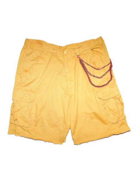 Other Designers Distressed Burger Cargo Shorts 