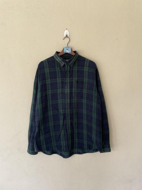 Other Designers Vintage - VINTAGE L.L BEAN PLAID FLANNEL
