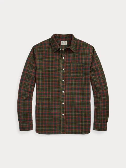 RRL by Ralph Lauren Plaid-Print Flannel Workshirt