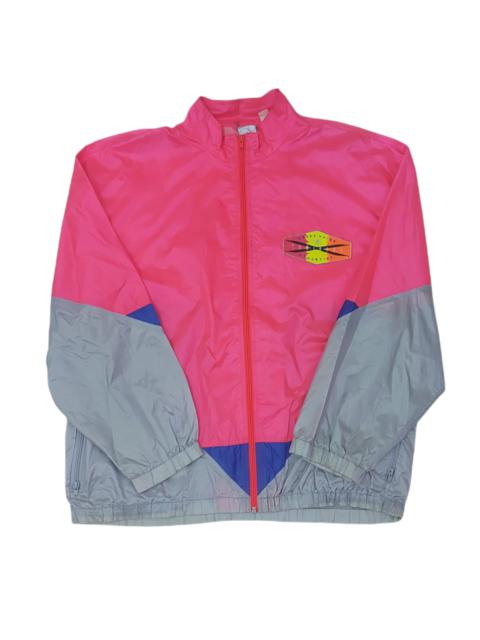 Other Designers Japanese Brand - RARE! VTG 90s OCEAN PACIFIC NEON COLOR BLOCK WINDBREAKER