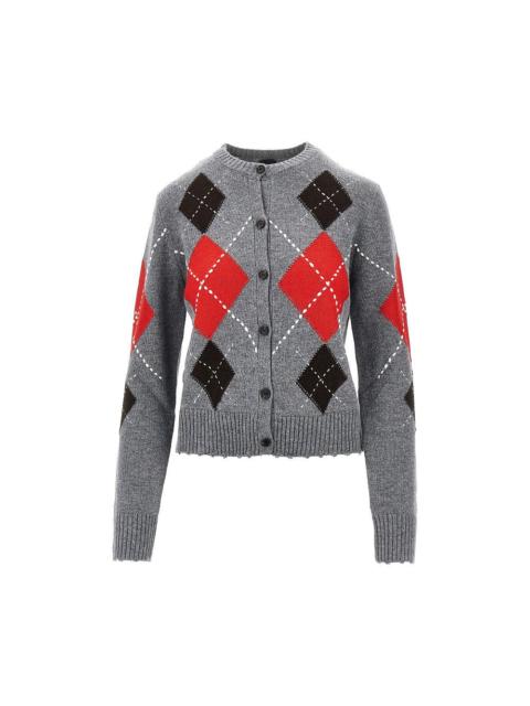 PINKO Pinko Wool and Cashmere Cardigan Grey Women