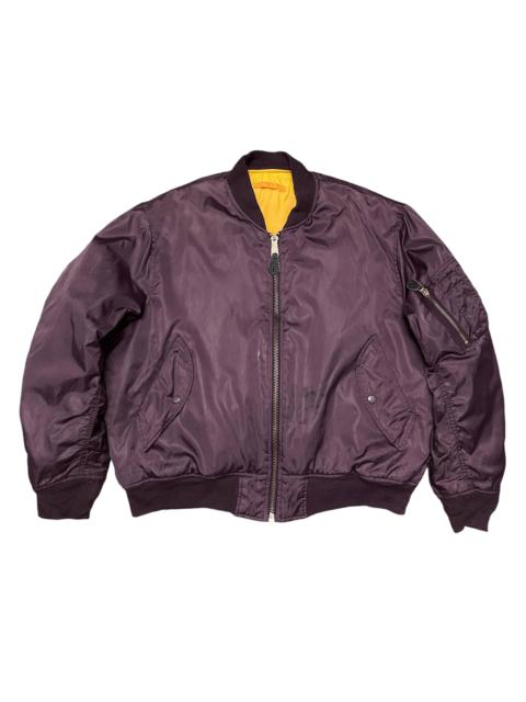 Other Designers Vintage Turkey Bear Ma 1 Bomber Jacket Reversible