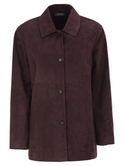 'S Max Mara S Max Mara Women Smmgocce - Suede Shirt With Silk Lining
