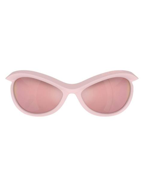 Burberry Burberry Pink Irregular Ladies Sunglasses BE4428U 4108E4 66