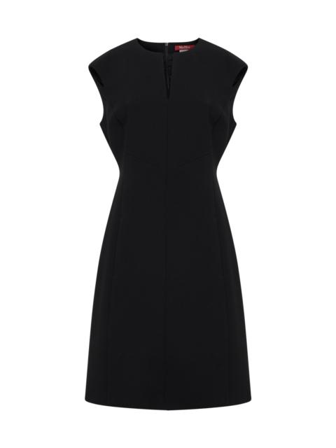 Max Mara Studio Max Mara Studio Women Black Cady Mstgiunto Short Princess-Line Dress