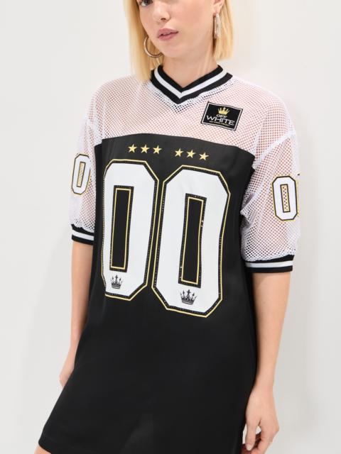 Off-White Vi Sat 00 Bling Football Dress