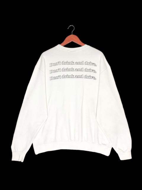 Other Designers Vintage Champion Don’t Drink And Drive Sweatshirt