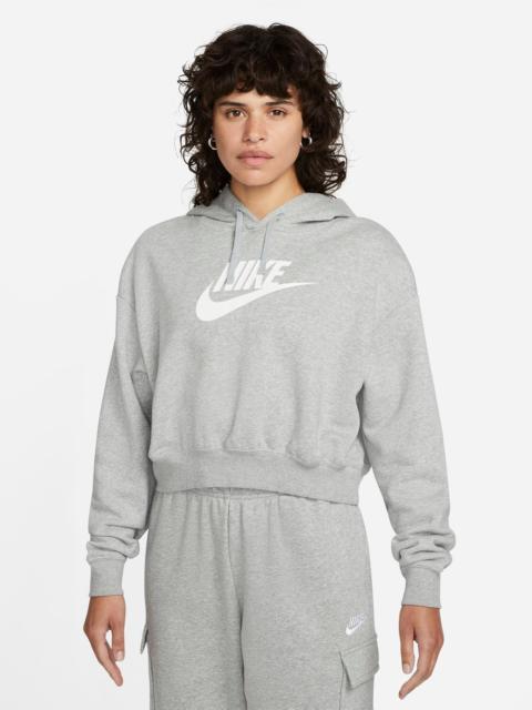 Nike WOMEN'S NIKE SPORTSWEAR CLUB FLEECE CROP HOODIE