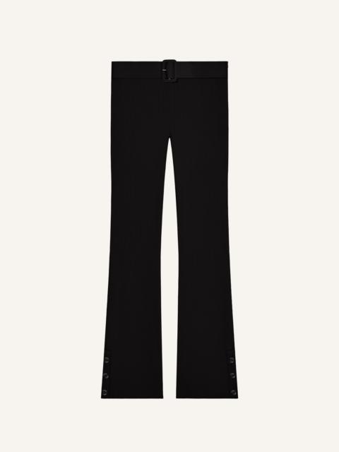 courrèges CAPRI RIB KNIT PANTS