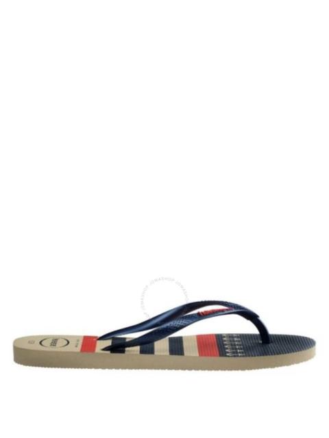 Other Designers Havaianas Nautical Slim Stripe Flip Flops