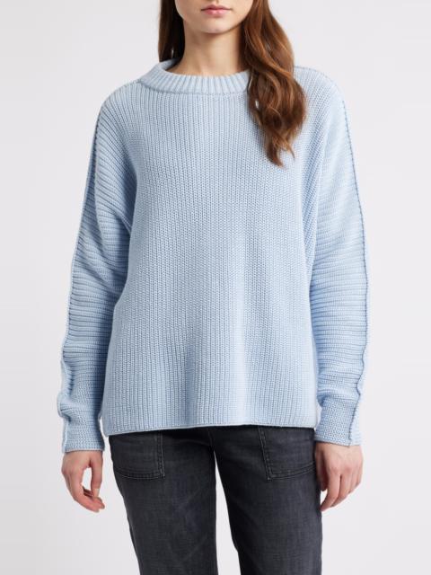 Frank & Eileen Frank & Eileen Montecito Cotton Sweater in Ice at Nordstrom